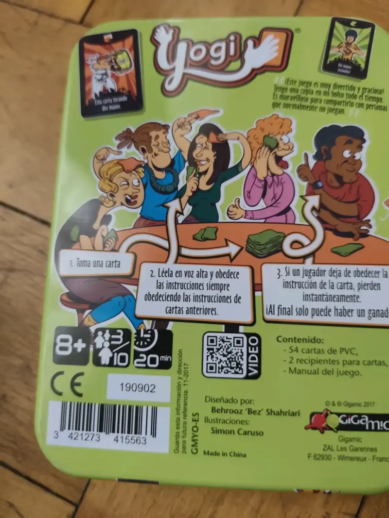 Juego de mesa Yogi - 2
