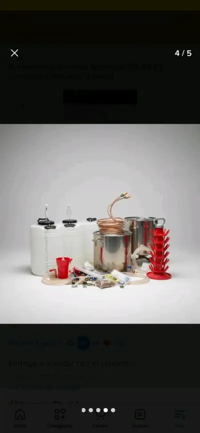 Kit de elaboración de cerveza artesanal - miniatura 5