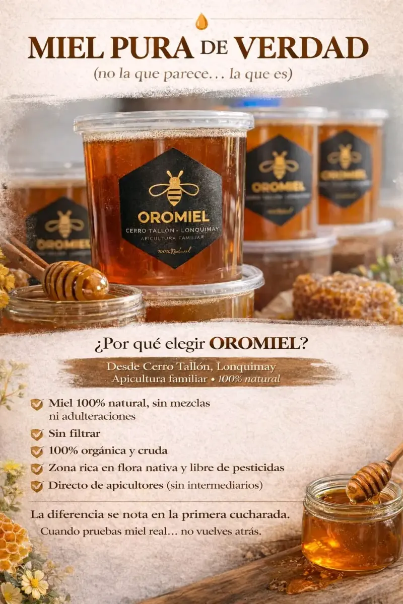 Miel Oromiel 100% natural - 3