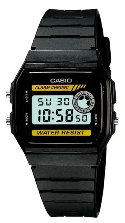 Reloj Casio Hombre Modelo F-94wa-9dg Correa Resina - miniatura 1