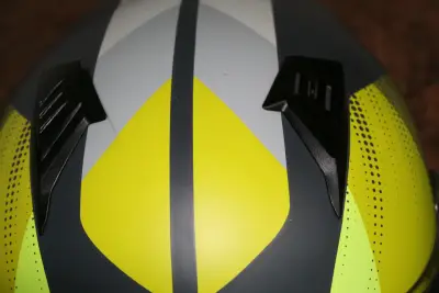 Casco Acerbis ONROAD color gris y amarillo - miniatura 6