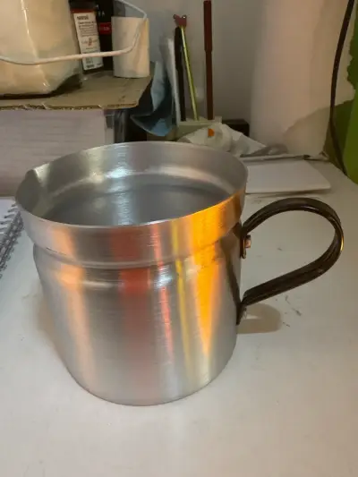 Jarra lechera de aluminio sencilla - miniatura 1