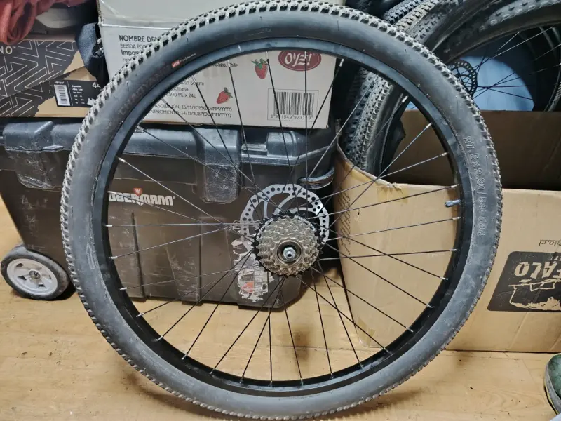 Rueda 27.5 trasera de bicicleta MTB - 5