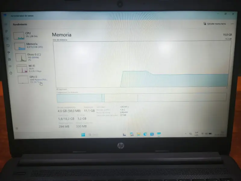 Notebook HP 245 G8 Ryzen 3 | 16GB RAM | SSD 512GB - 5