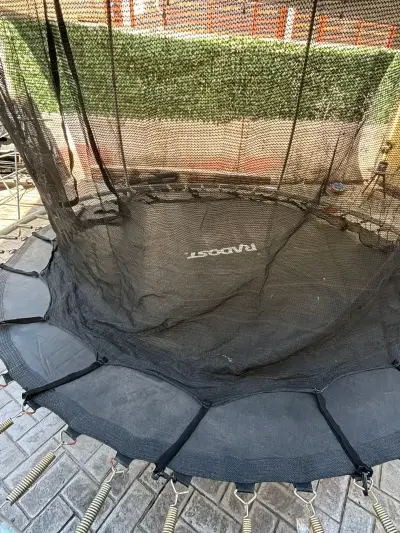 Cama elástica Trampolín con red de seguridad - miniatura 1