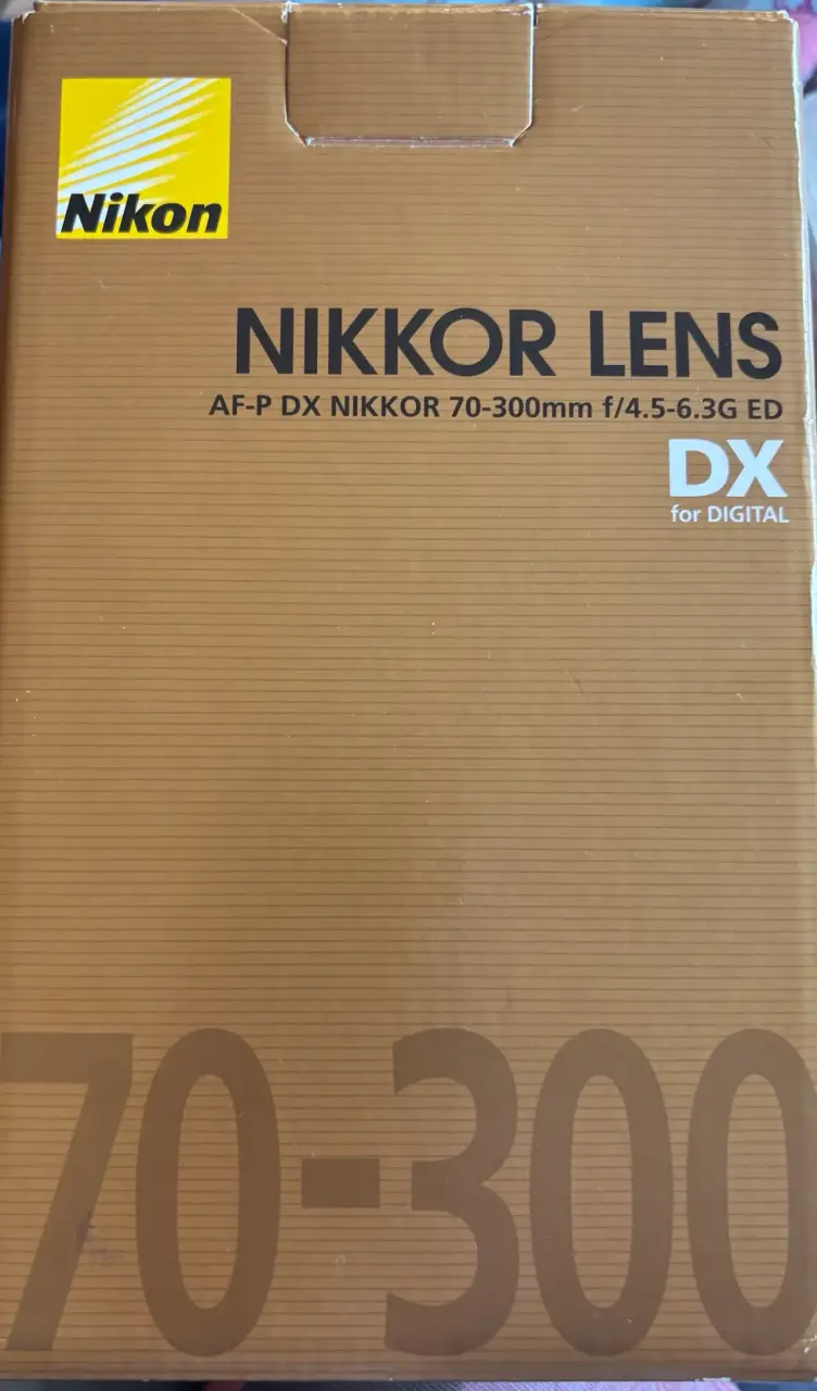 Lente Nikon Nikkor 70-300mm