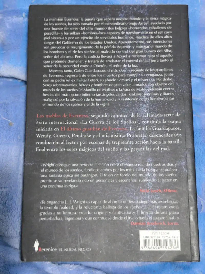 Libro Las nieblas de Everness - 2