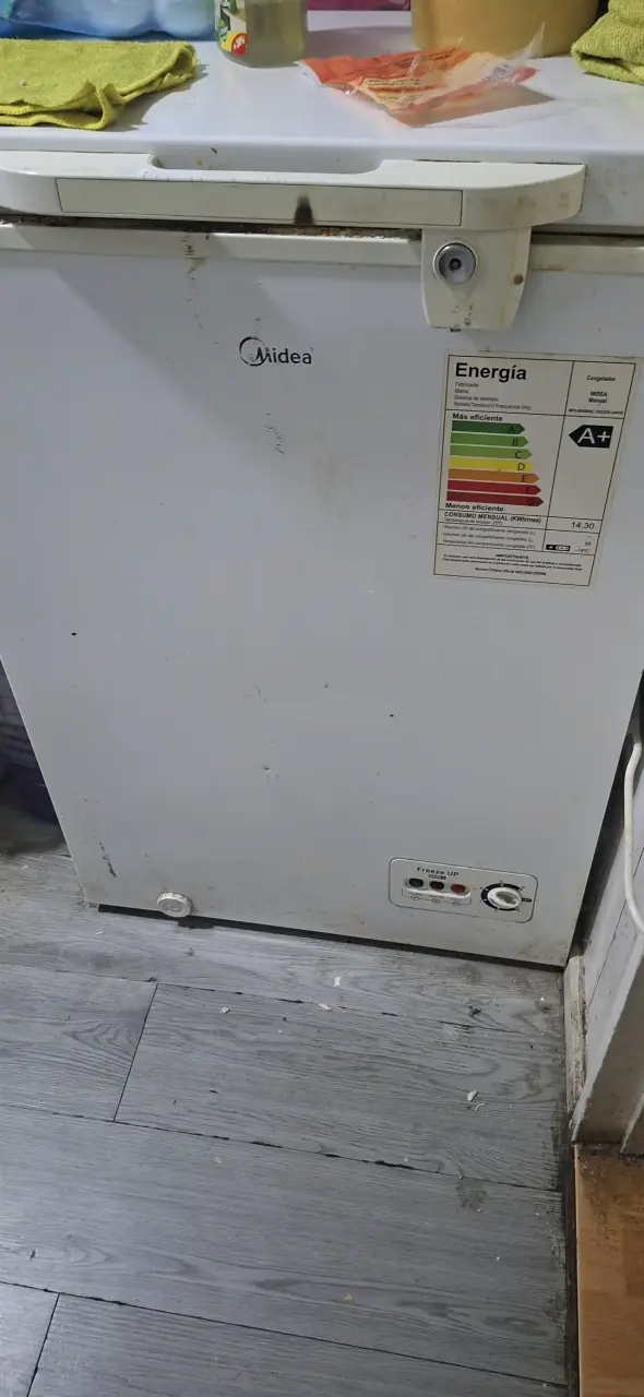 Congelador Midea eficiente