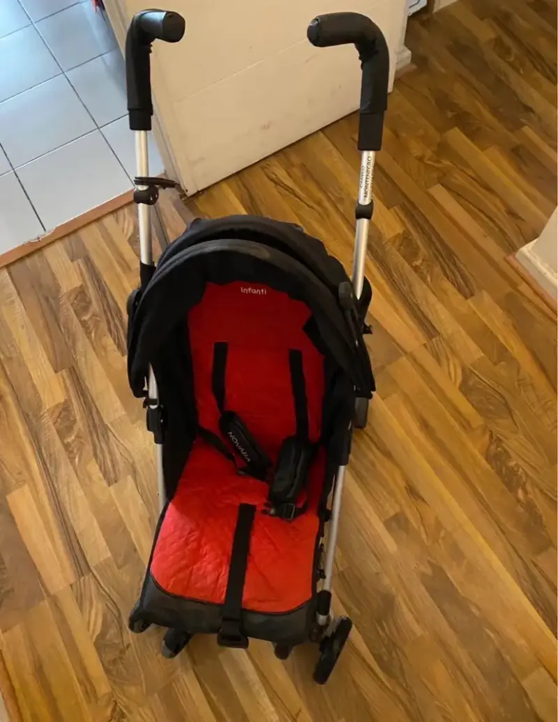 Coche Paraguas Infanti roja - 3