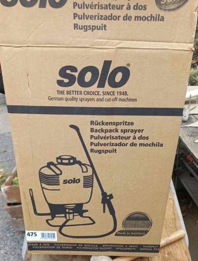 Pulverizador mochila Solo 475- 15L / Nuevo - miniatura 2