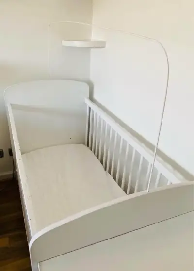 Cuna KidsCool Bambini Blanco + colchón + cubre col - miniatura 1