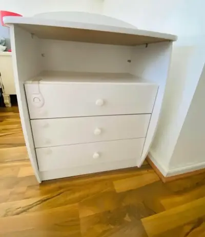 Cuna KidsCool Bambini Blanco + colchón + cubre col - miniatura 3