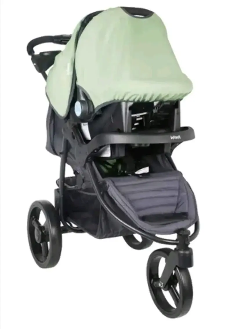 Coche Travel Infanti verde-negro - 3