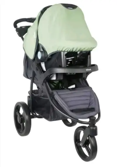 Coche Travel Infanti verde-negro - miniatura 3