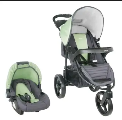 Coche Travel Infanti verde-negro - miniatura 4