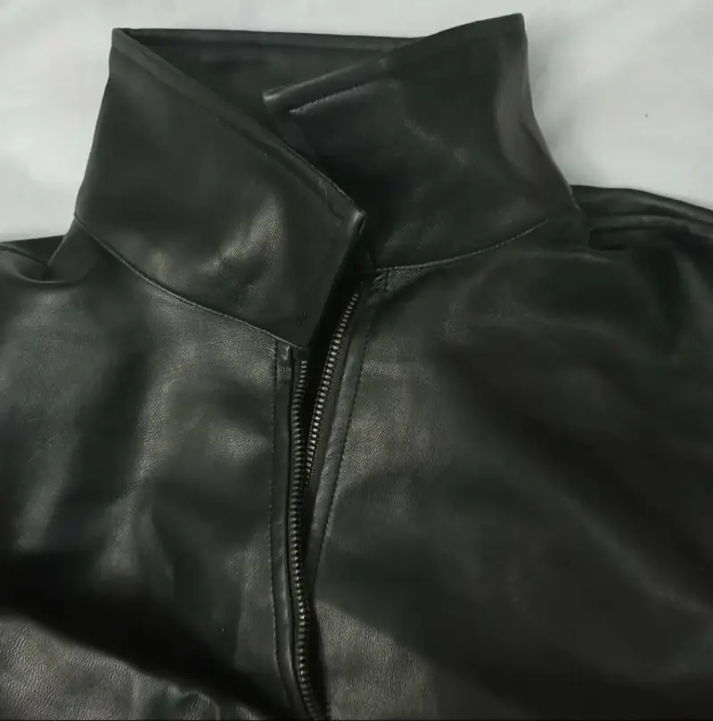 Chaqueta de cuero negra - 2
