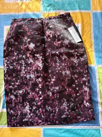 Falda floral Ann Klein nueva - miniatura 1