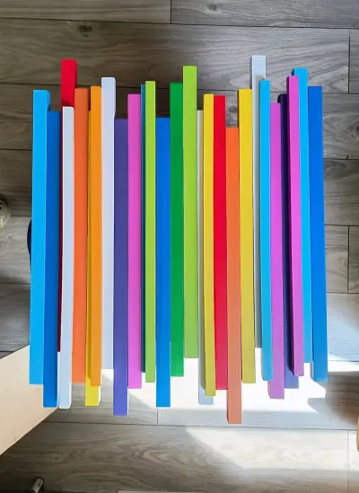 Cuadro de colores vibrantes - miniatura 1