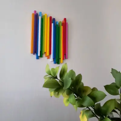 Cuadro de colores vibrantes - miniatura 3