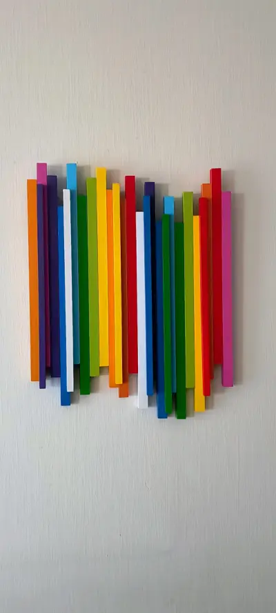 Cuadro de colores vibrantes - miniatura 4