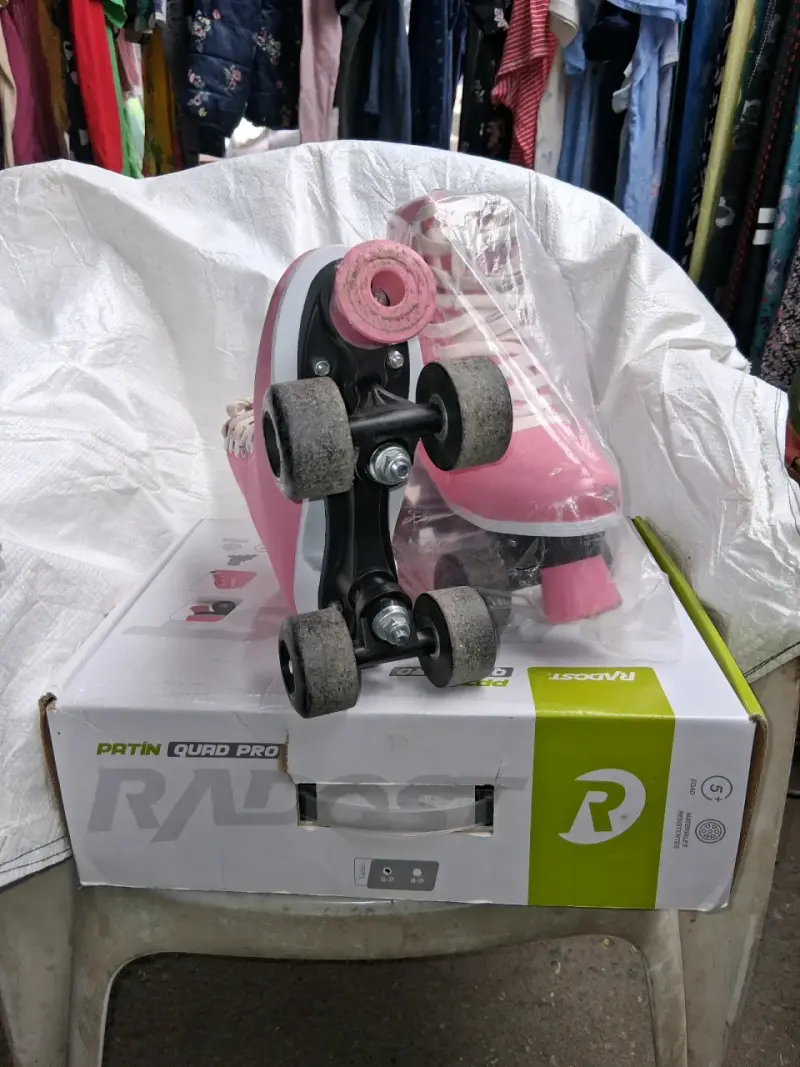 Patines rosados Quad Pro - 2