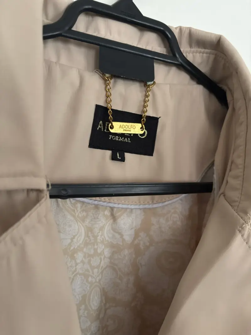 Abrigo beige mujer - 2