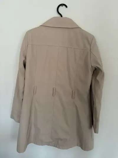 Abrigo beige mujer - miniatura 3