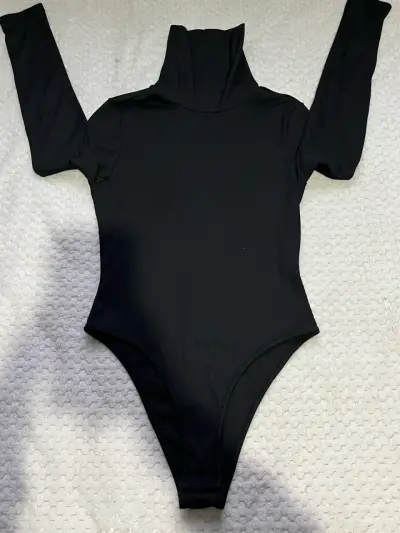 Body negro manga larga - miniatura 2