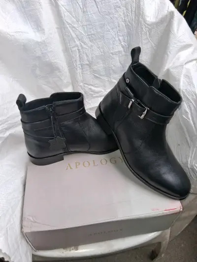 Botines negros Apology - miniatura 3