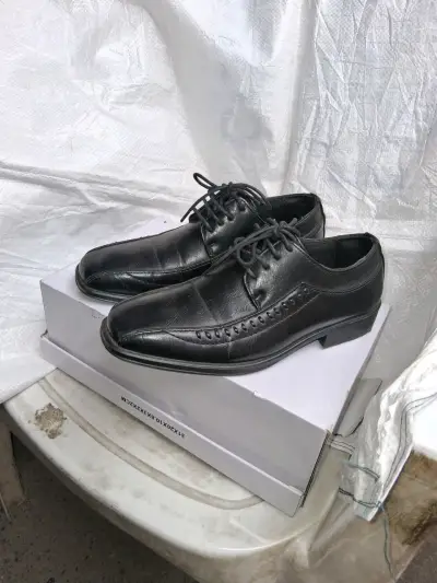 Zapatos formales negros de hombre - miniatura 2