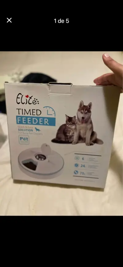 Comedero automático para mascotas Elite - miniatura 1
