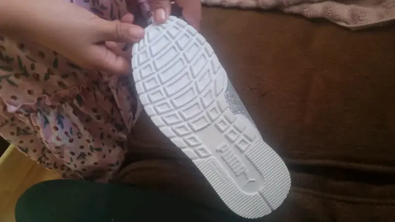Zapatillas blancas con velcro 31 - 2