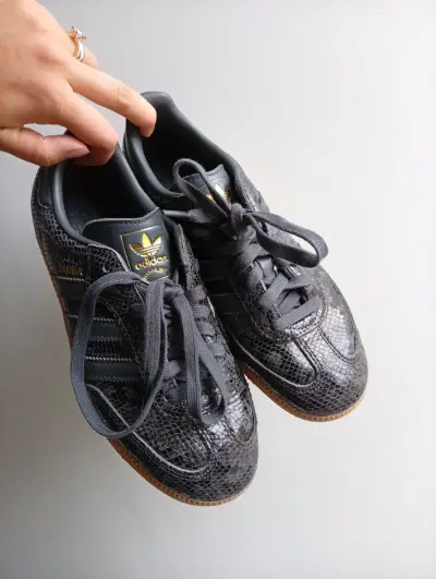 Zapatillas negras Adidas Samba - miniatura 1