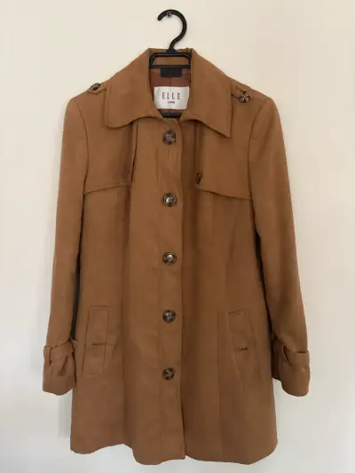 Abrigo camel Elle Large mujer - miniatura 1