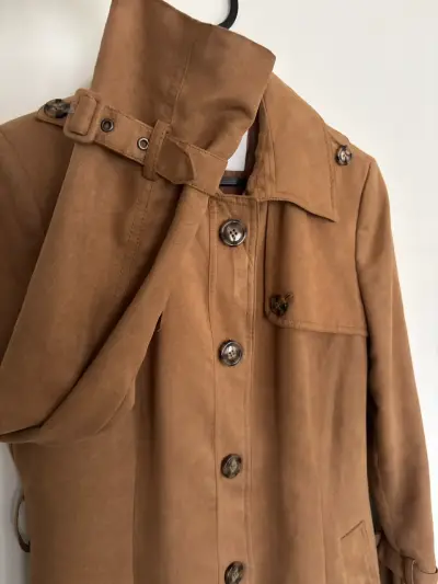 Abrigo camel Elle Large mujer - miniatura 4