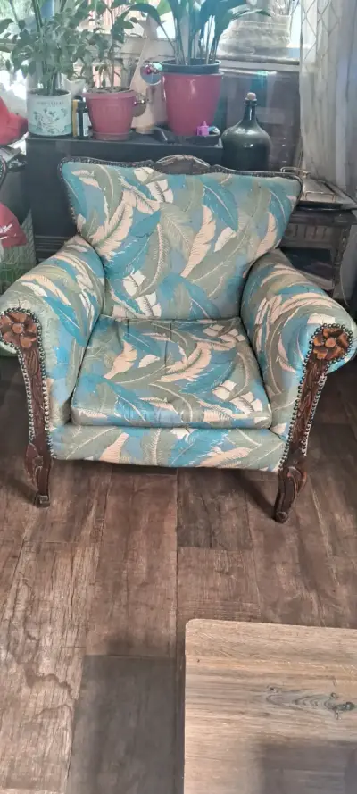 Sillones vintage estampados - miniatura 2