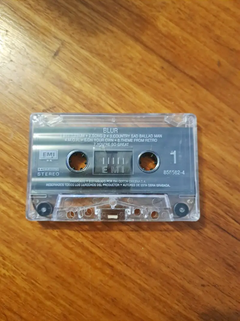 Cassette álbum Blur - 4