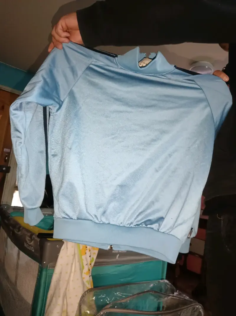 Chaqueta deportiva azul adidas - 2