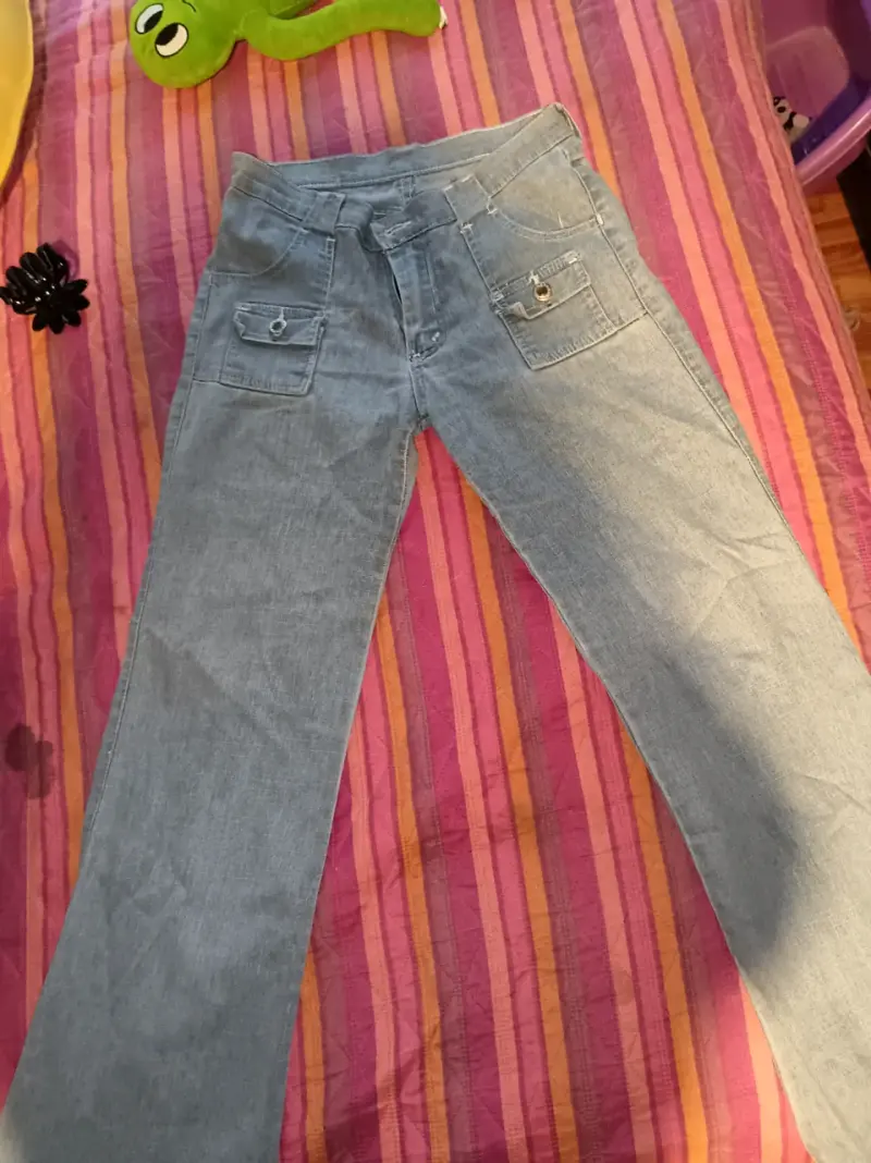 Jeans de mezclilla celeste - 3