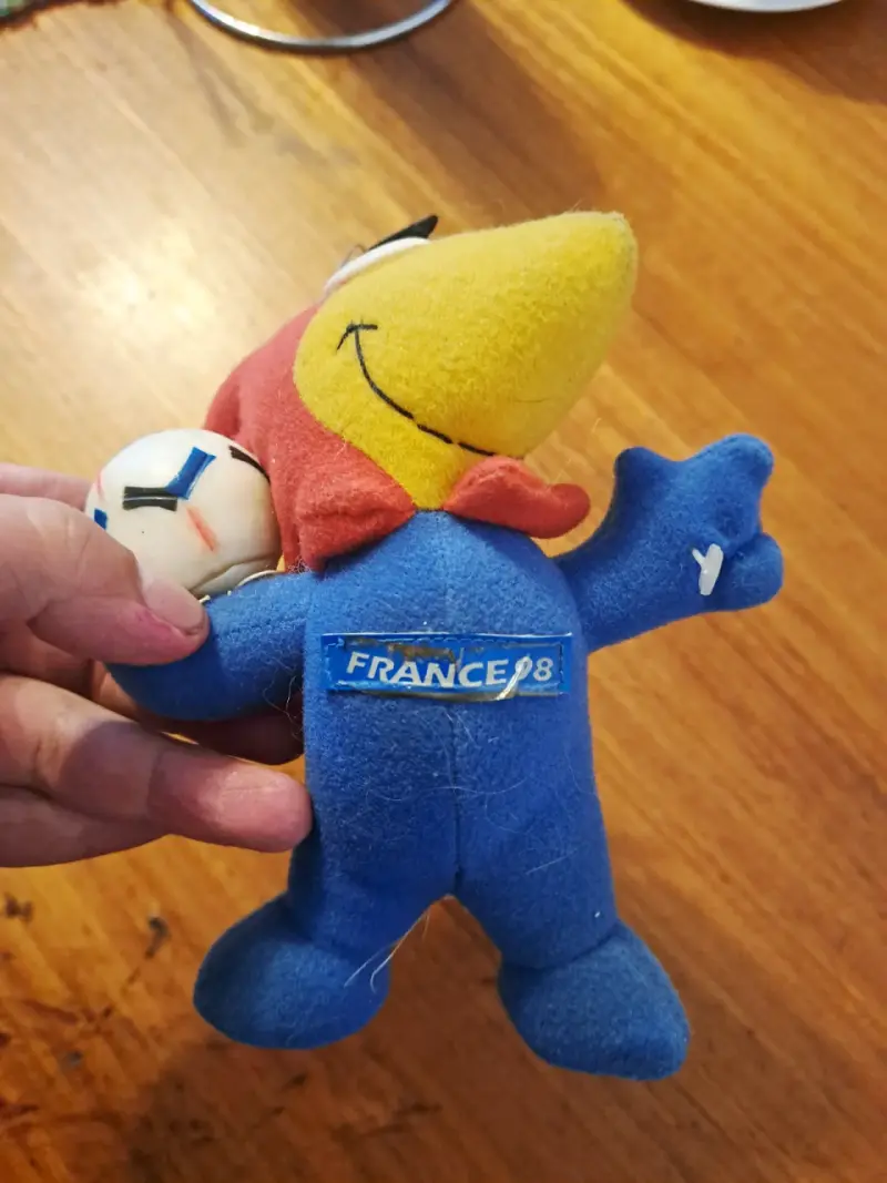 Peluche mascota France 98 Footix - 3