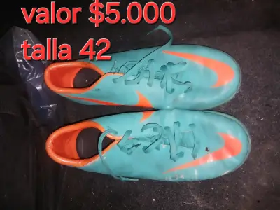 Zapatillas deportivas turquesas talla 42 - miniatura 1