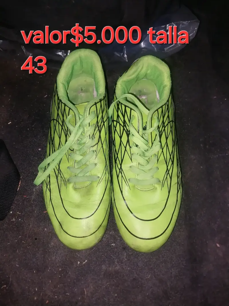 Zapatillas deportivas turquesas talla 42 - 4