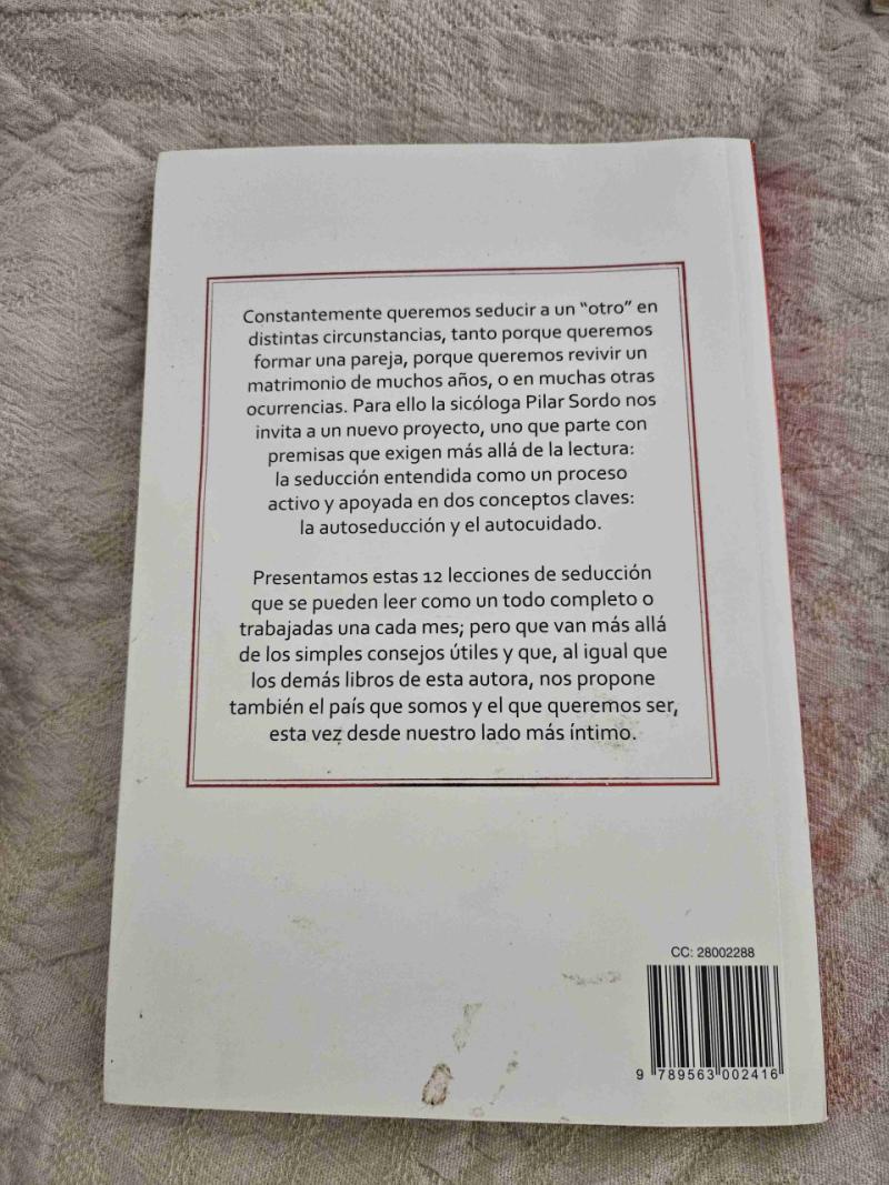 Libro Lecciones de seducción - 2