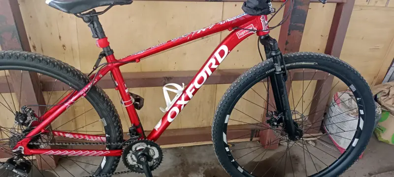 Bicicleta Oxford roja - 1
