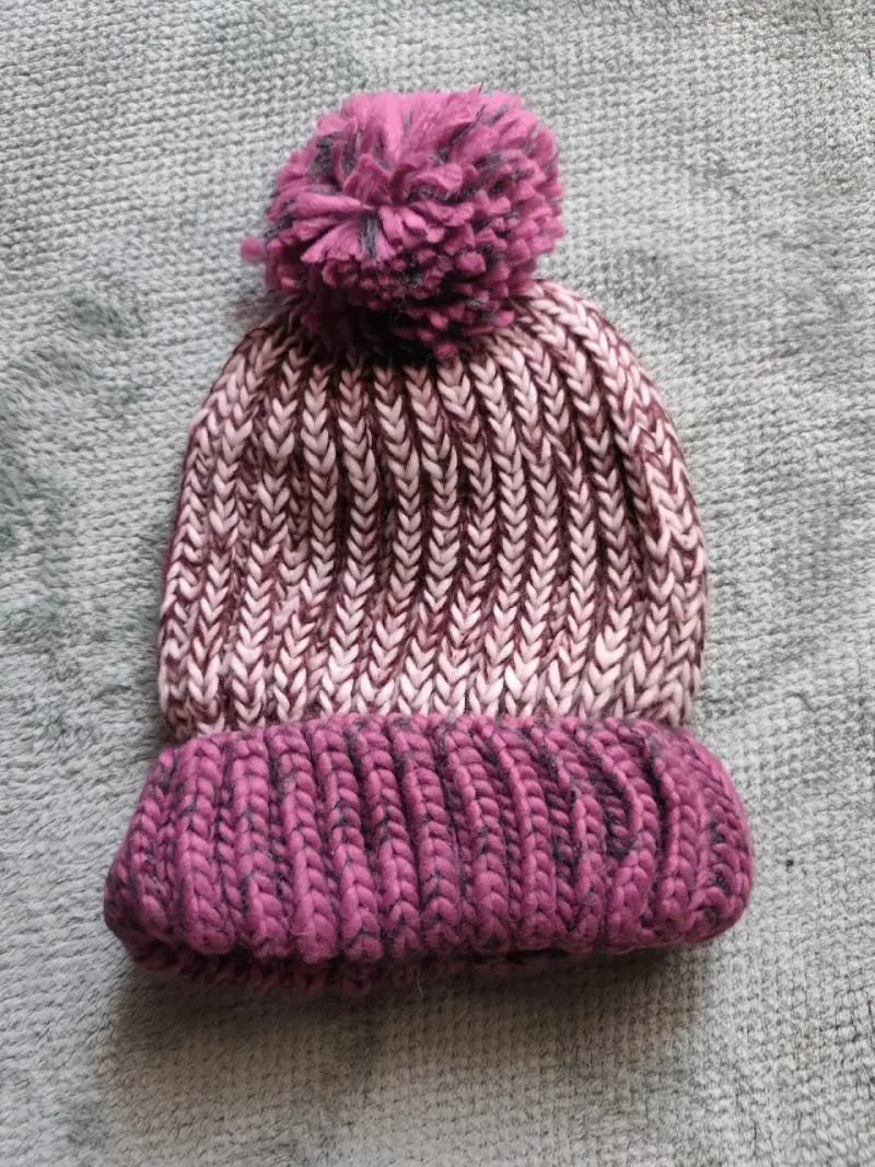 Gorro de lana con pompón - 2