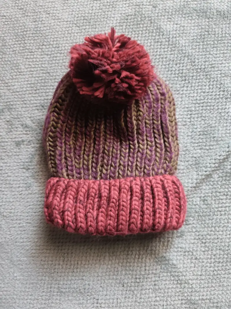 Gorro de lana con pompón - 3