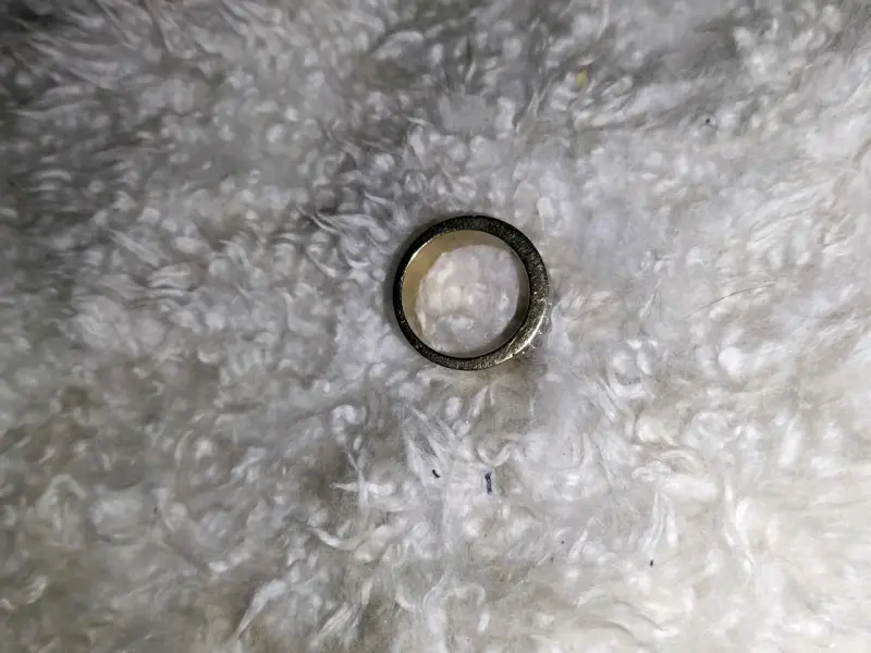 Anillo acero inoxidable con circones - 2