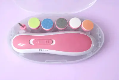 Set de manicura eléctrico rosa - miniatura 2