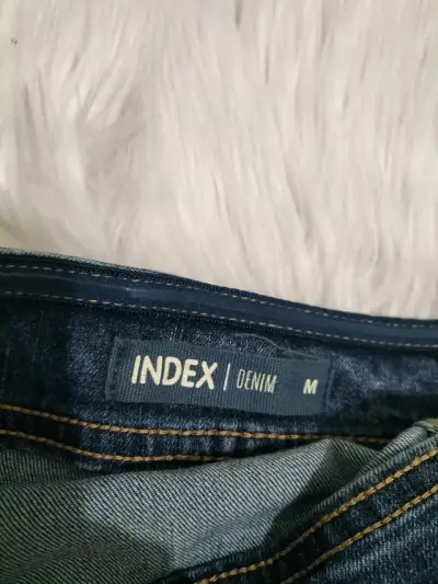 Vestido strapless denim INDEX - miniatura 2