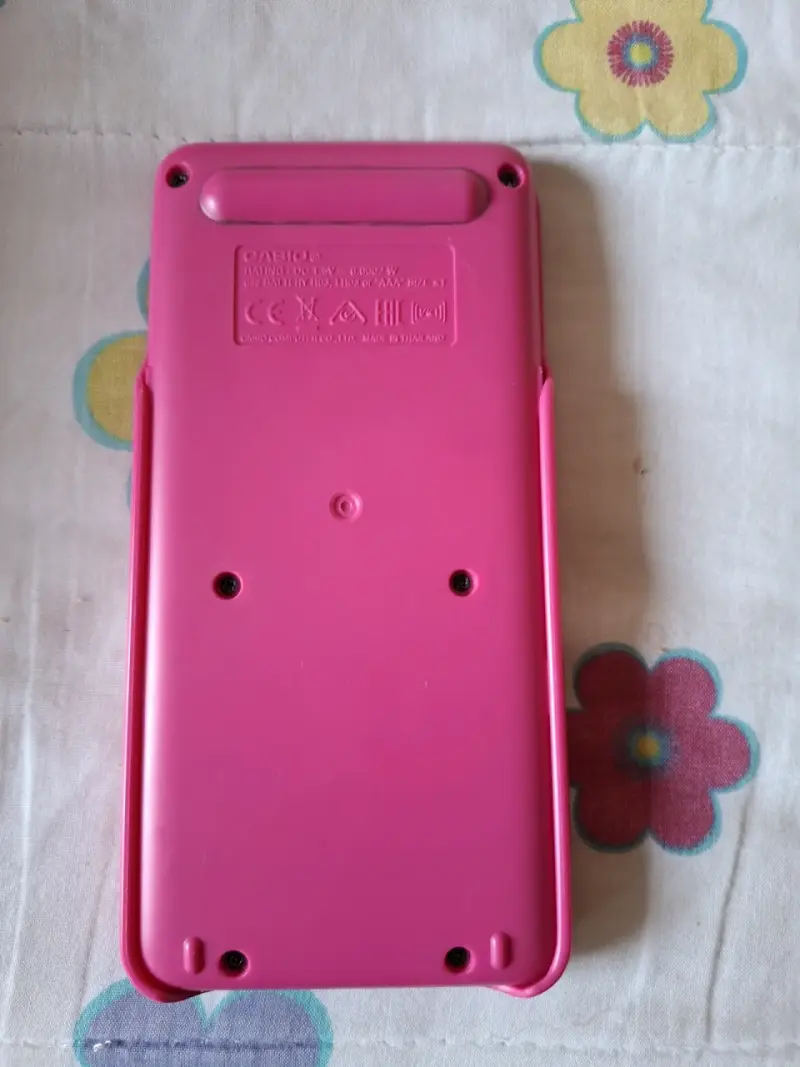 Calculadora Casio rosa - 3